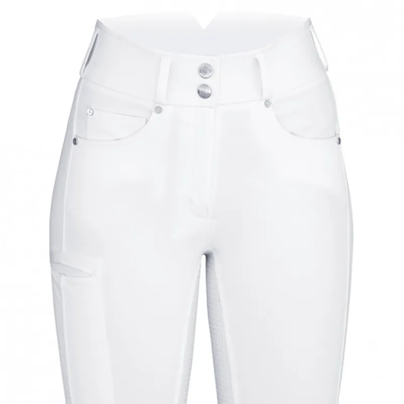 Equetech Ladies Ultimo Grip Breech White